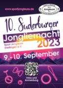 Plakat 10. Suderburger Jongliernacht